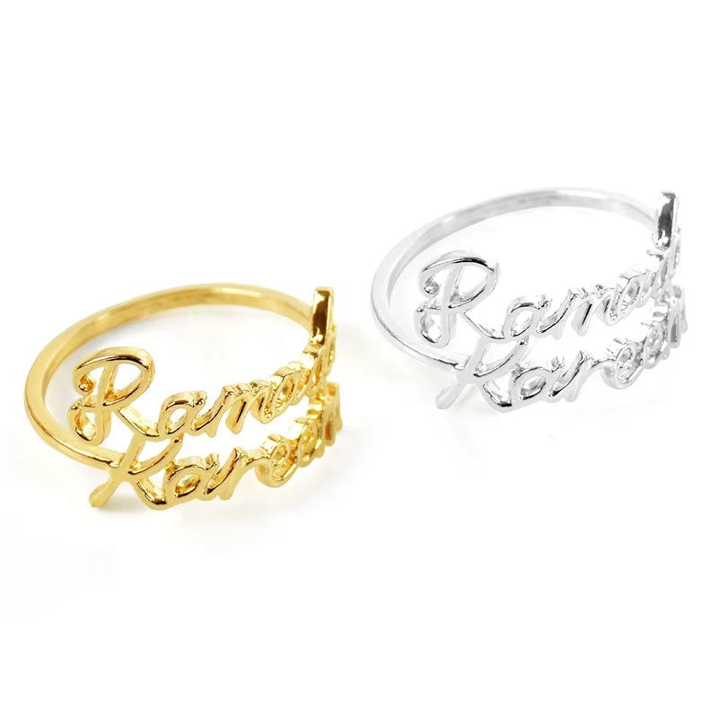 Lot de 4 Ronds de Serviette Ramadan Kareem