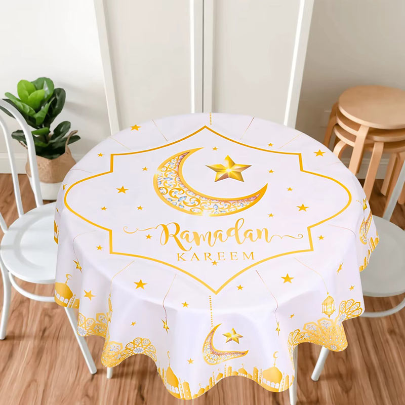 Nappe Ronde Ramadan Moubarak