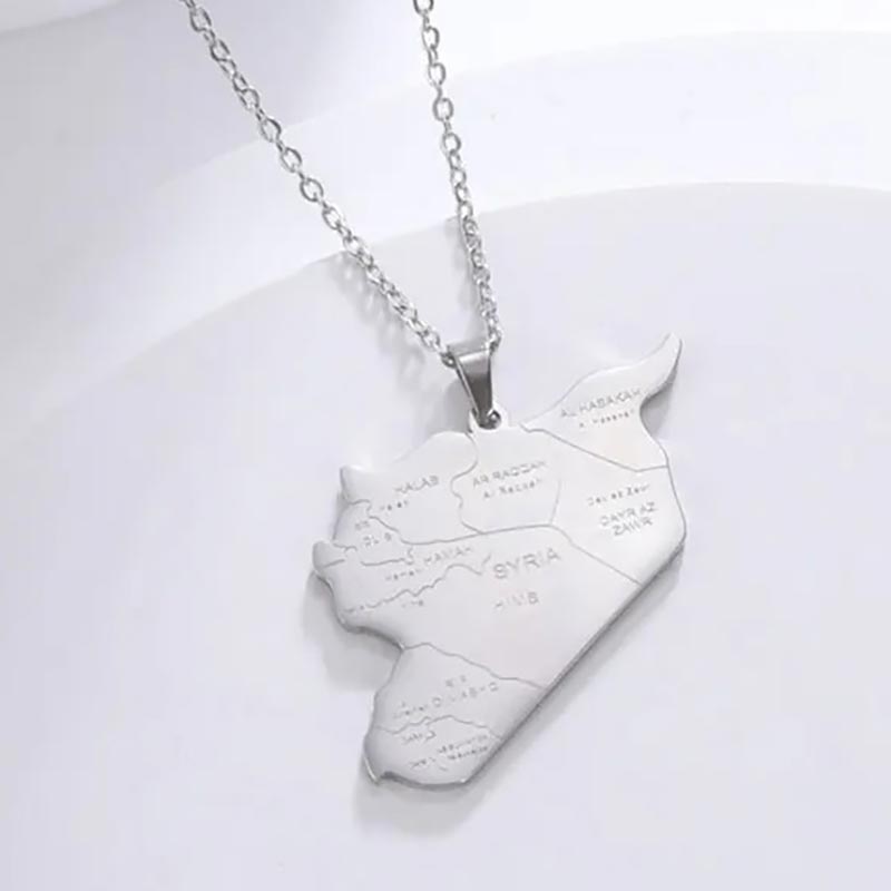 Collier Carte Syrie