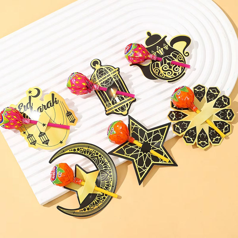 Lot de 48 Porte-Sucettes Décoratifs Eid