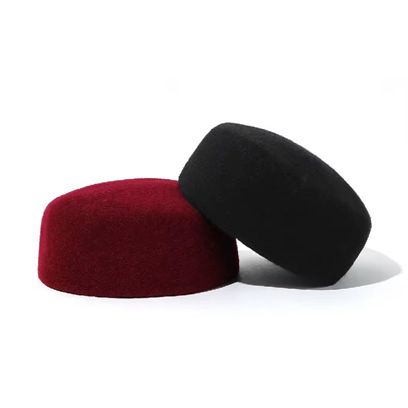 Chéchia Classique Homme – Rouge ou Noir