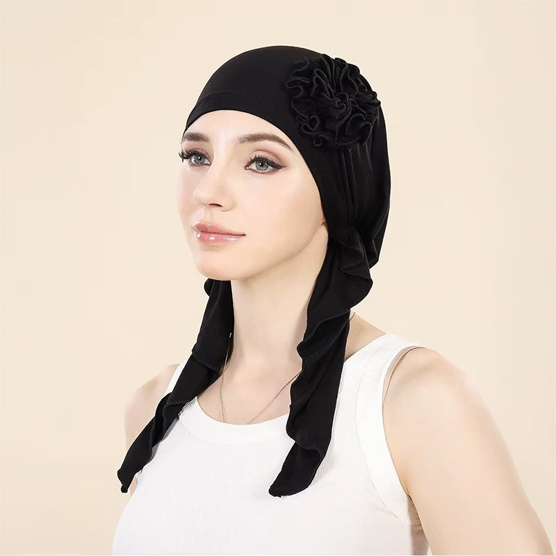 Turban Haya à Fleurs