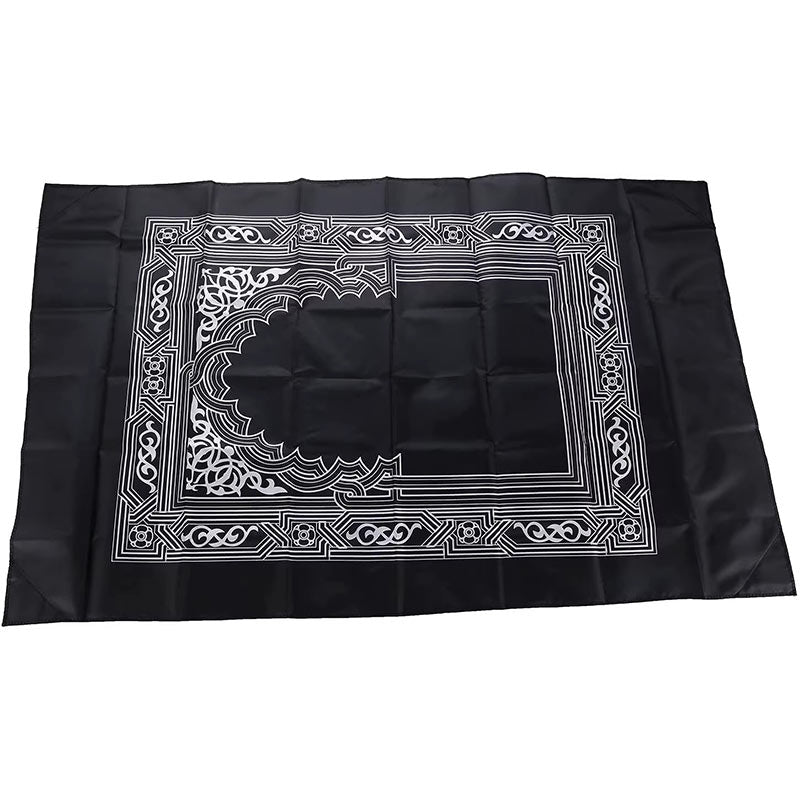 Tapis de Prière Nomade Qibla avec Boussole Intégrée