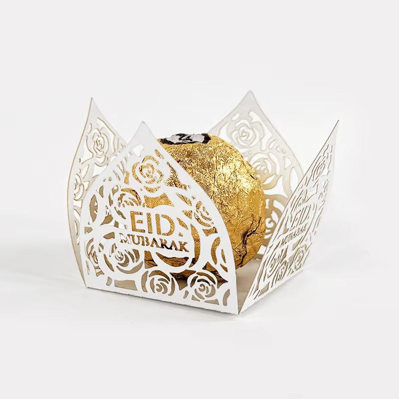Lot de 10 Écrins Al-Fitr pour Chocolats et Mignardises