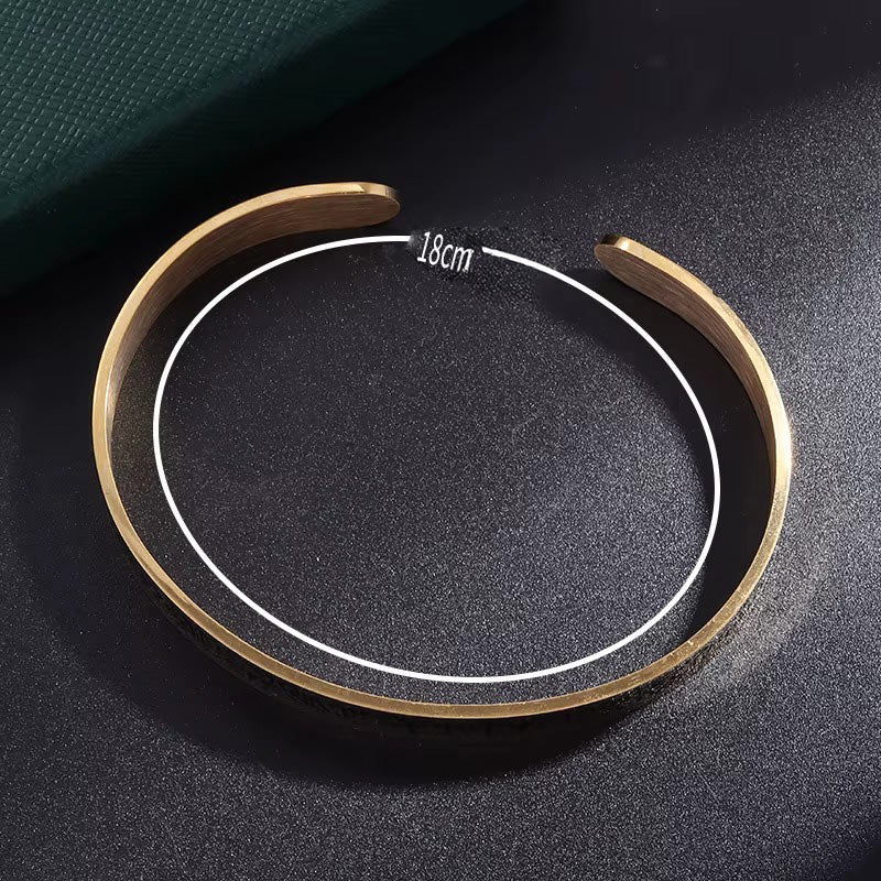 Bracelet Ayat al-Kursi – Jonc Calligraphié