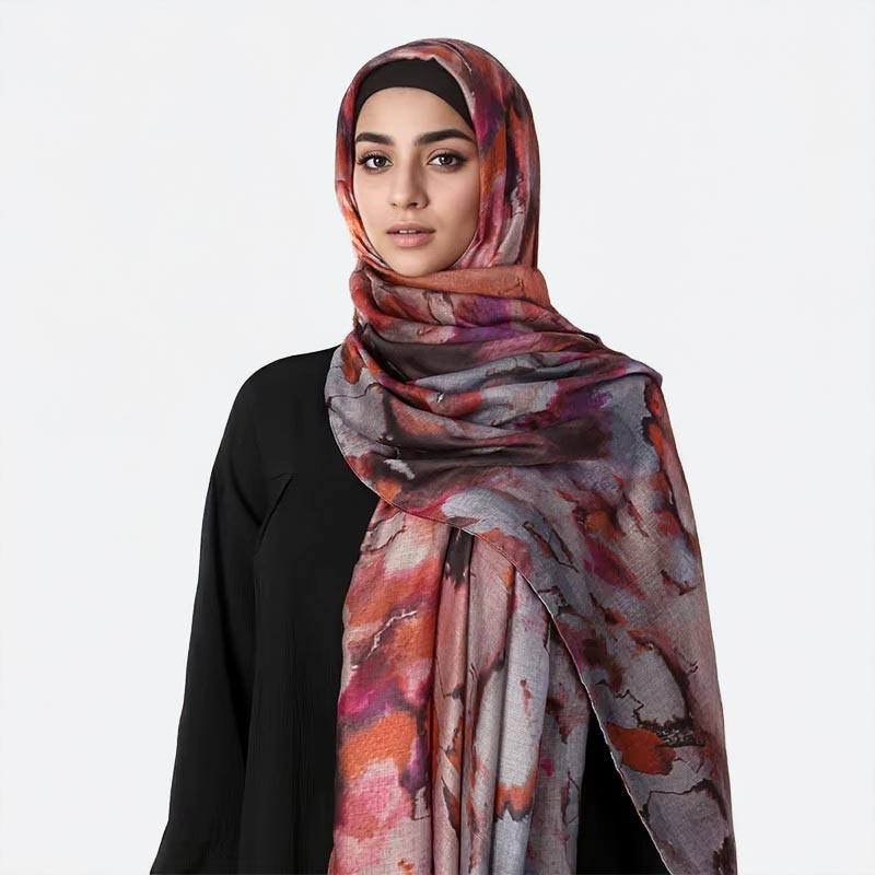 Hijab Layana Voile Artistique
