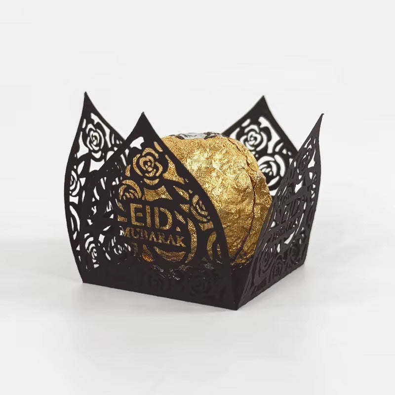 Lot de 10 Écrins Al-Fitr pour Chocolats et Mignardises